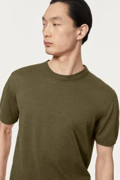 T-Shirt in Lino Cotone