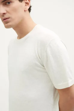 T-Shirt in Lino Cotone