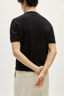 T-Shirt in Lino Cotone