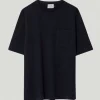 T-Shirt in Lino Cotone Relaxed Fit – Versione Imperfect