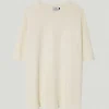 T-Shirt in Lino Cotone Relaxed Fit – Versione Imperfect