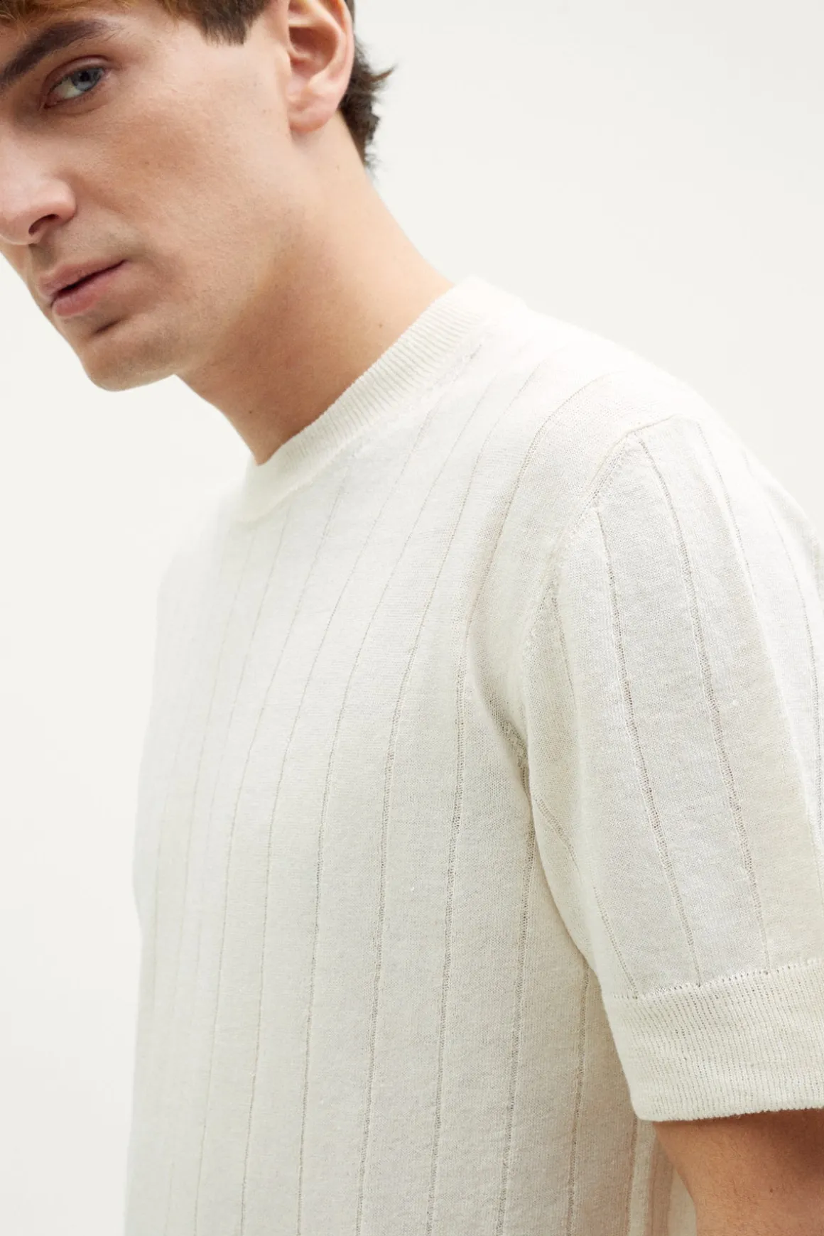 T-shirt Vintage in Lino Cotone