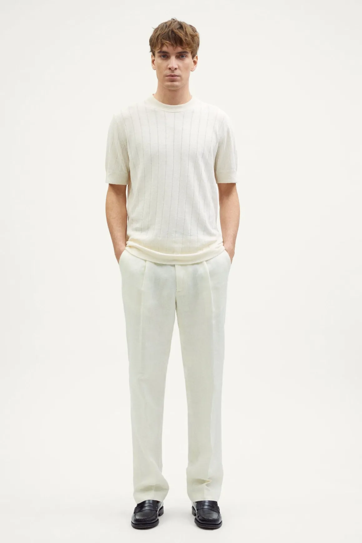 T-shirt Vintage in Lino Cotone