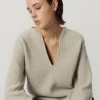 V-neck Over in Lana Cardata