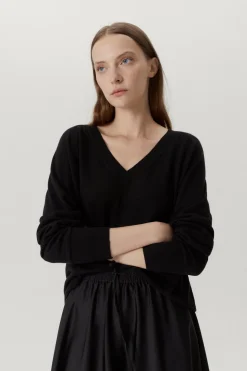 V-neck Oversize in Lana Ultrasoft